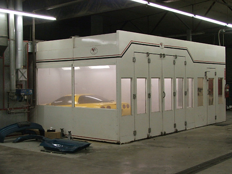 Our Paint Booth
